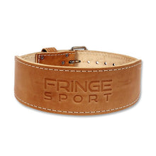Load image into Gallery viewer, Leather Weightlifting Belt