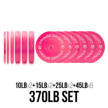 Load image into Gallery viewer, Pink Bumper Plate Sets