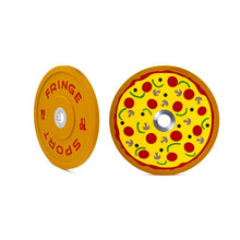 Load image into Gallery viewer, Pizza Bumper Plates (10lb Pair)