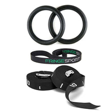 Load image into Gallery viewer, 28mm Plastic Gymnastic Rings w/ Straps