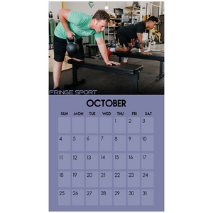 Fringe Sport 2020 Wall Calendar