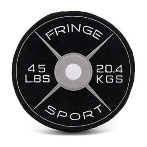 Weight Plate Dog Chew Toy