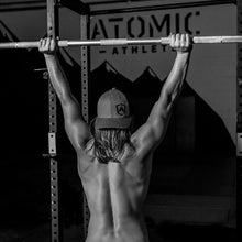 Load image into Gallery viewer, Atomic + Fringe 20kg Atomic Athlete Olympic Barbell
